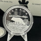 [AUCTION ONLY] 2004 ARCTIC FOX PURE SILVER FRACTIONAL 4-COIN PROOF SET