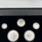 [AUCTION ONLY] 2004 SILVER MAPLE LEAF RCM PRIVY MARK PURE SILVER FRACTIONAL SET