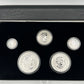 [AUCTION ONLY] 2004 SILVER MAPLE LEAF RCM PRIVY MARK PURE SILVER FRACTIONAL SET