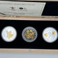 [AUCTION ONLY] 2010 VANCOUVER OLYMPIC SPECIAL EDITION SILVER MAPLE LEAF BULLION 3-COIN SET