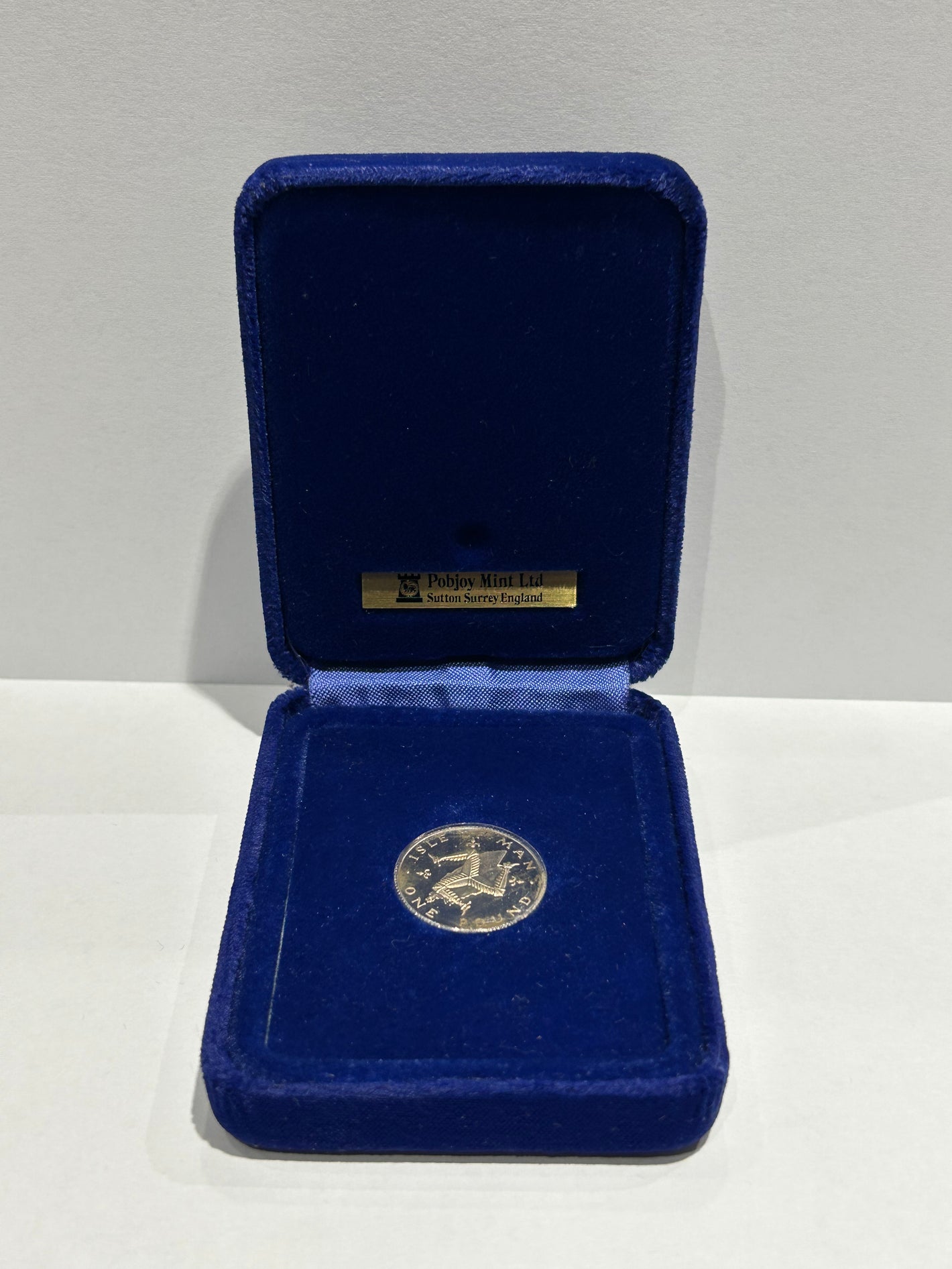 1978 1£ ISLE OF MAN STERLING SILVER COIN