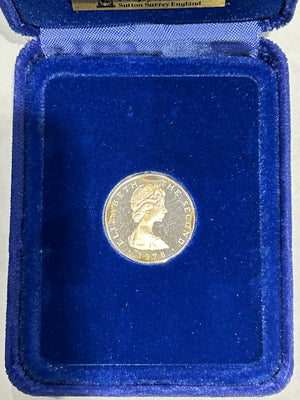 1978 1£ ISLE OF MAN STERLING SILVER COIN