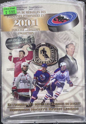 2001 INDUCTEE MEDALLION COLLECTION