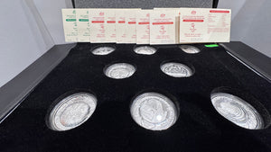 2000 $5 SYDNEY OLYMPICS 8-COIN SET (8oz total)