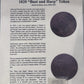 1820 LOWER CANADA "BUST AND HARP" TOKEN (UNCIRCULATED)