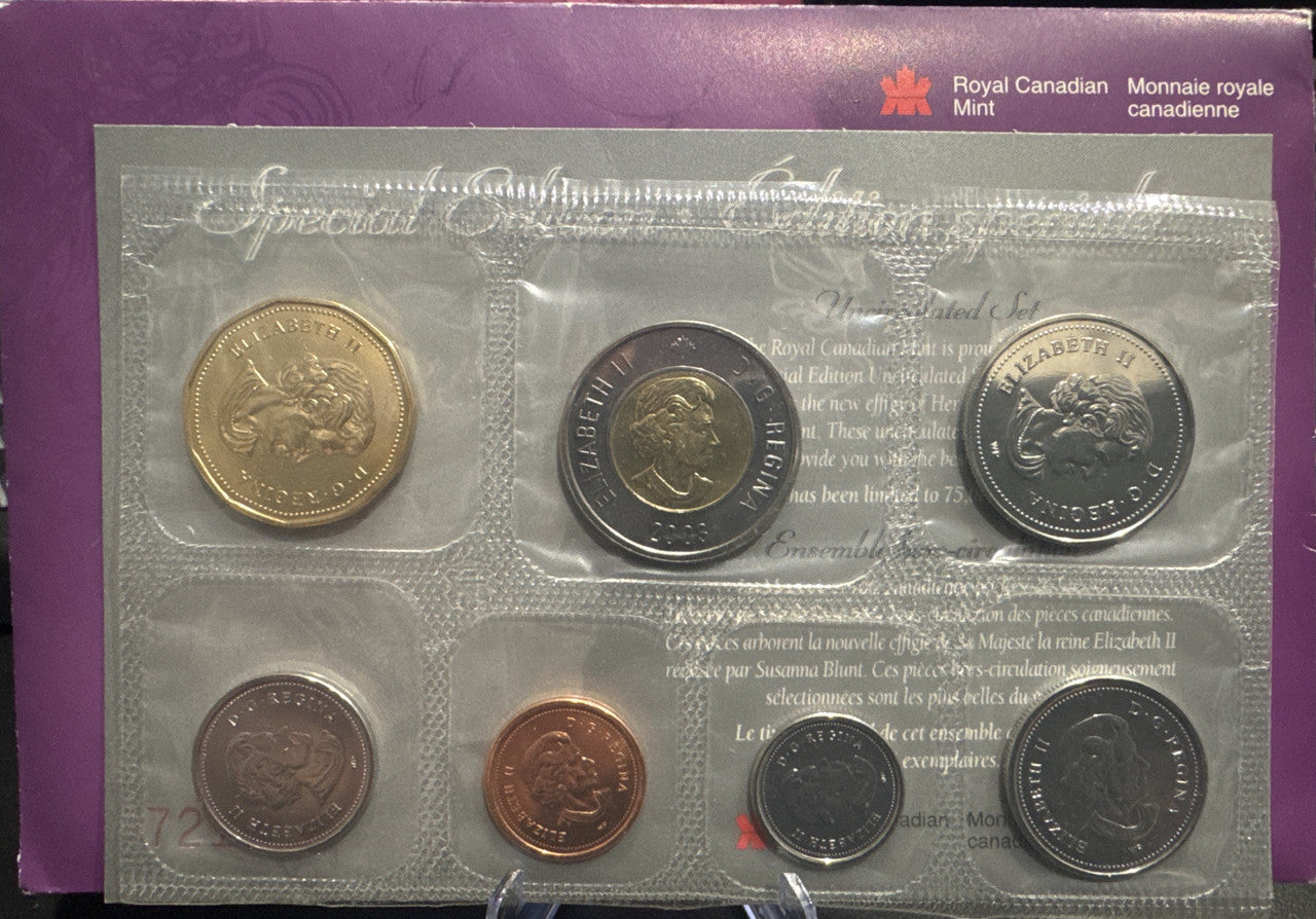2003 SPECIAL EDITION UNCIRCULATED PROOF LIKE SET
