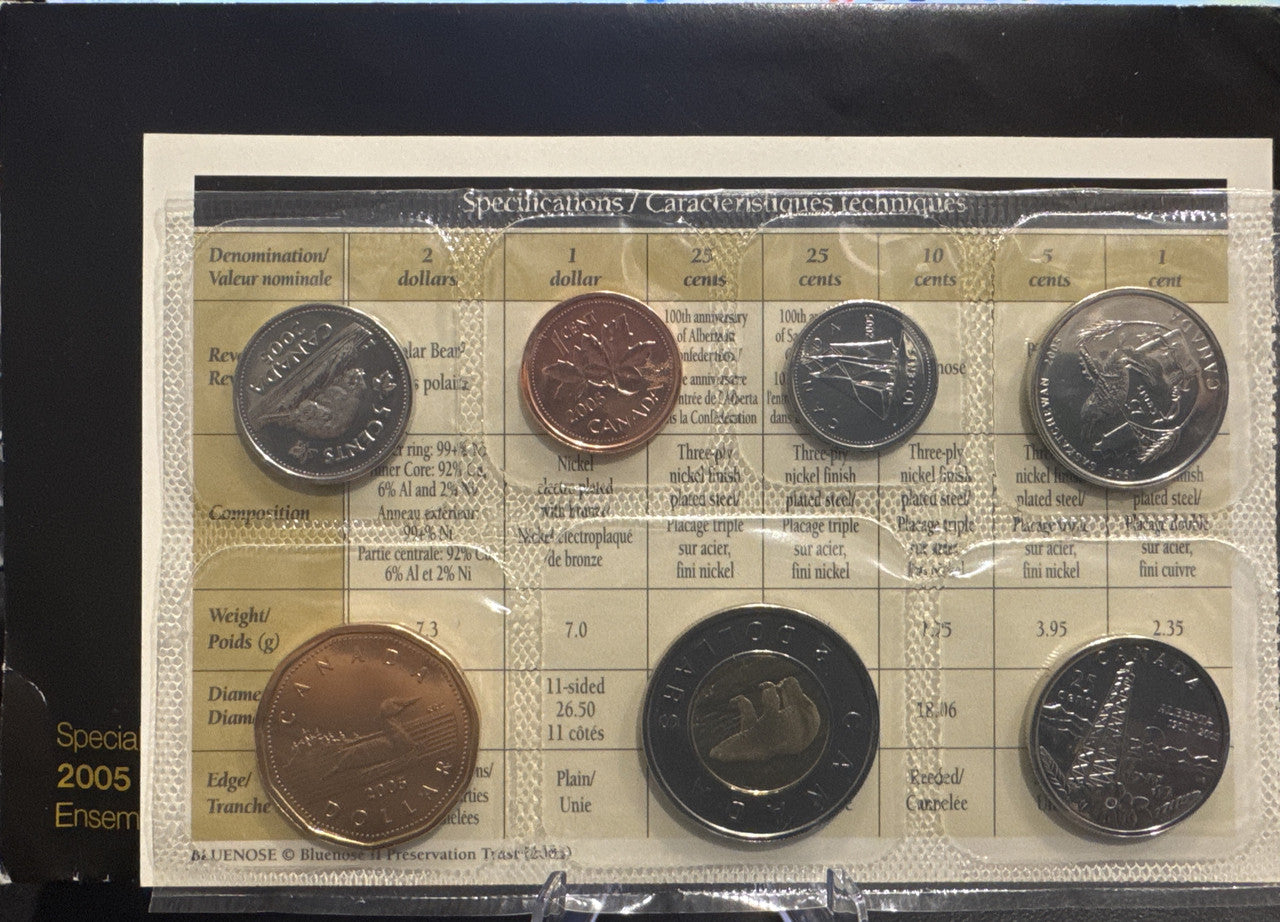 2005 SPECIAL EDITION UNCIRCULATED PROOF LIKE SET