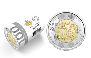 2021 $2 SPECIAL WRAP ROLL - 100TH ANNIVERSARY OF THE DISCOVERY OF INSULIN (UNCOLOURED)