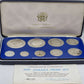 1976 PROOF SET - COINAGE OF JAMAICA (9 COINS)