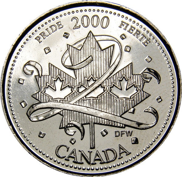 2000 PRIDE 25-CENT ROLL