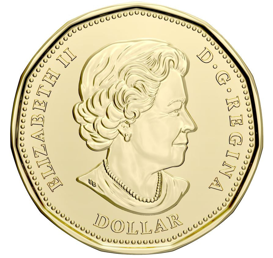 2021 COMMEMORATIVE SET OF LOONIES 125TH ANNIVERSARY OF THE KLONDIKE GOLD RUSH (COLOURED AND UNCOLOURED)