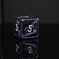 LEGENDS OF VALHALLA - PURPLE HOLLOW METAL DICE SET
