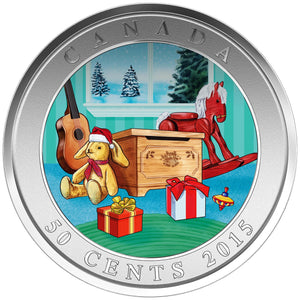 2015 50-CENT LENTICULAR COIN HOLIDAY TOY BOX