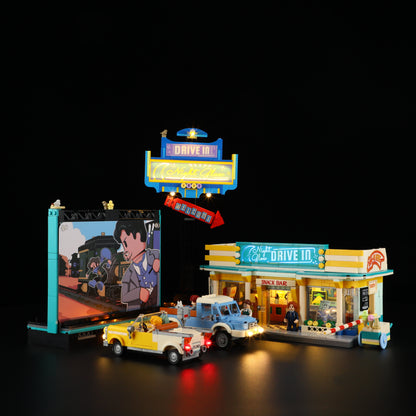 [PRE-ORDER] NIGHT GLOW DRIVE-IN LUMIBRICKS