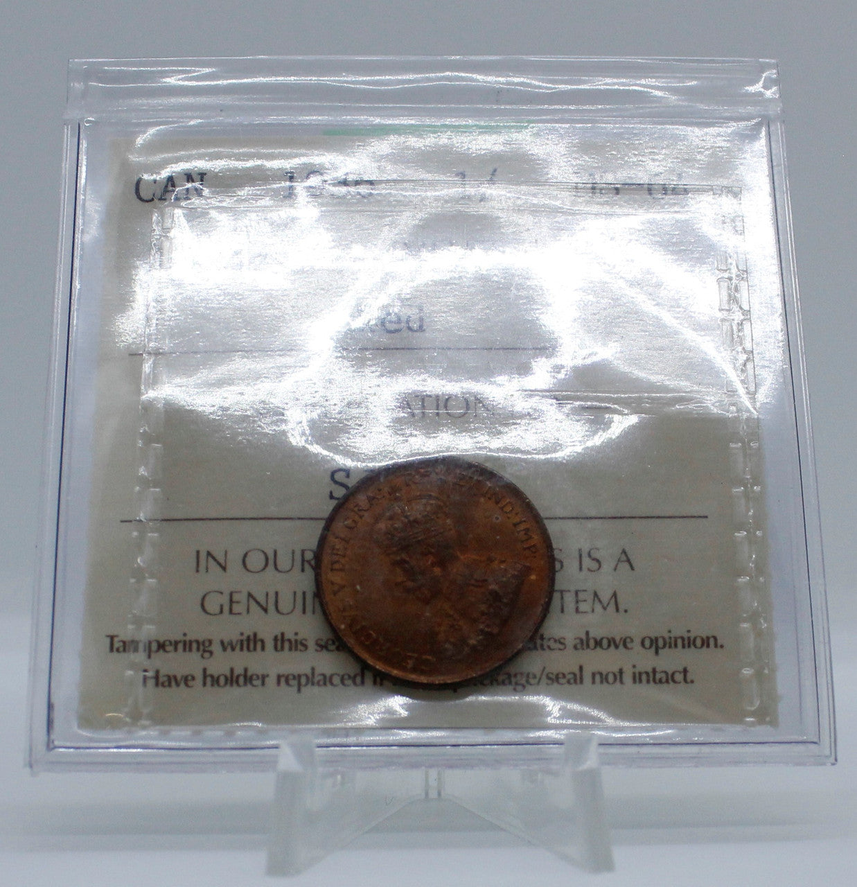 1936 CANADA CIRCULATION 1-CENT MS-64 RED (2)