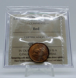 1939 CANADA CIRCULATION 1-CENT MS-65 RED (2)