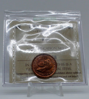 1946 CANADA CIRCULATION 1-CENT MS-64 RED