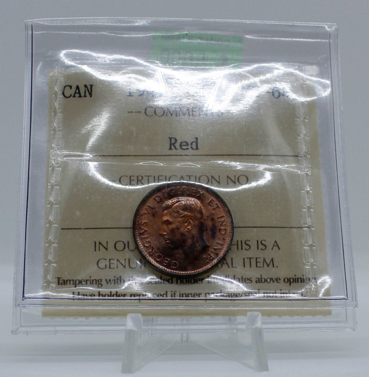 1947 CANADA CIRCULATION 1-CENT MS-64 RED (2)