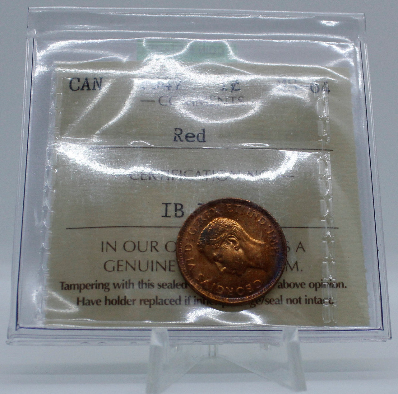 1947 CANADA CIRCULATION 1-CENT MS-64 RED (3)