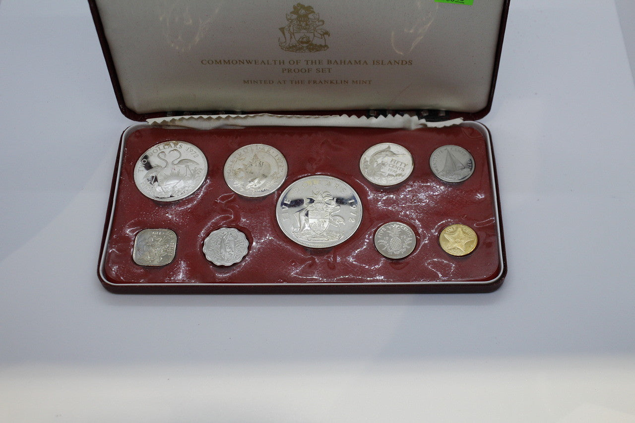 1972 COMMONWEALTH OF THE BAHAMA ISLANDS PROOF SET