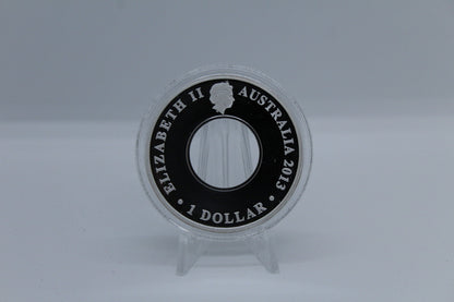 2013 200TH ANNIVERSARY OF THE HOLEY DOLLAR AND DUMP 1OZ PROOF SILVER