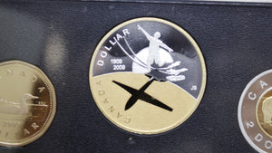 2009 RCNA PROOF DOUBLE DOLLAR SET - 100TH  ANNIVERSARY OF FLIGHT IN CANADA