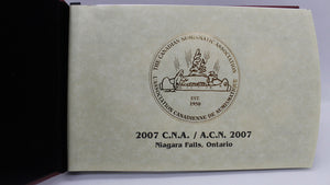 2007 C.N.A  PROOF DOUBLE DOLLAR SET