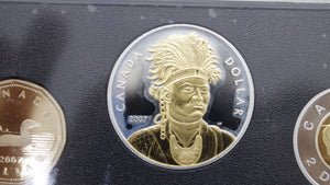 2007 C.N.A  PROOF DOUBLE DOLLAR SET