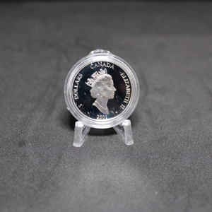 2001 $5 & £2 GUGLIELMO MARCONI: TELEGRAPH 100TH ANNIVERSARY FINE SILVER TWO-COIN SET (CANADIAN AND BRITISH MINT)