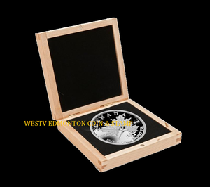E-TRANSFER ONLY - 2011 $250 KILO SILVER COIN - MAPLE LEAF FOREVER
