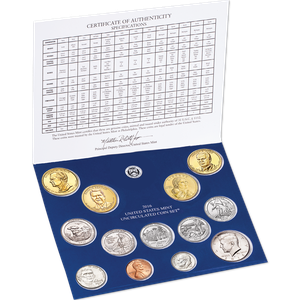 2016 UNITED STATES MINT UNCIRCULATED COIN SET (PHILADELPHIA)