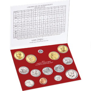 2016 UNITED STATES MINT UNCIRCULATED COIN SET (DENVER)