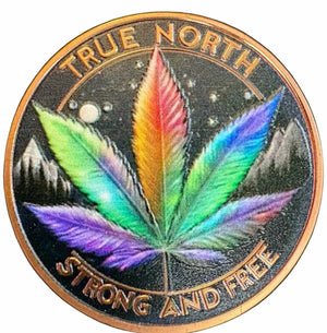1oz TRUE NORTH STRONG AND FREE: STONER STACKER SERIES