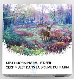 2015 1oz $20 MAJESTIC ANIMALS - MISTY MORNING MULE DEER FINE SILVER COIN