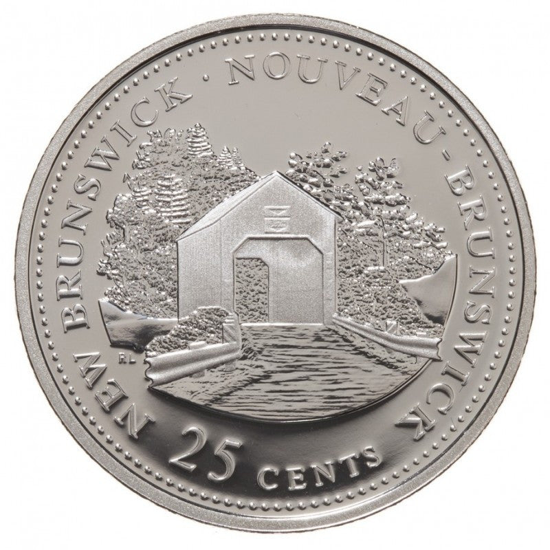 1992 NEW BRUNSWICK 25-CENT ROLL
