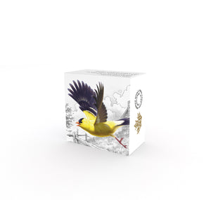 2016 1oz $20 THE MIGRATORY BIRDS CONVENTION: 100 YEARS OF PROTECTION THE AMERICAN GOLDFINCH FINE SILVER COIN