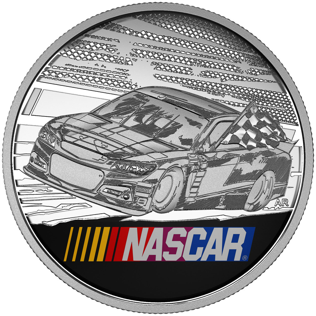 2016 1OZ. FINE SILVER MEDALLION NASCAR®