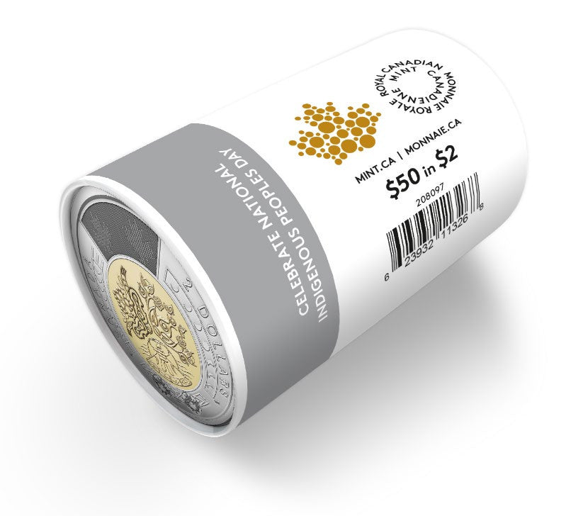 2023 $2 SPECIAL WRAP ROLL CELEBRATE NATIONAL INDIGENOUS PEOPLES DAY NON COLOURIZED