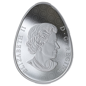 2019 1oz $20 VEGREVILLE PYSANKA FINE SILVER COIN