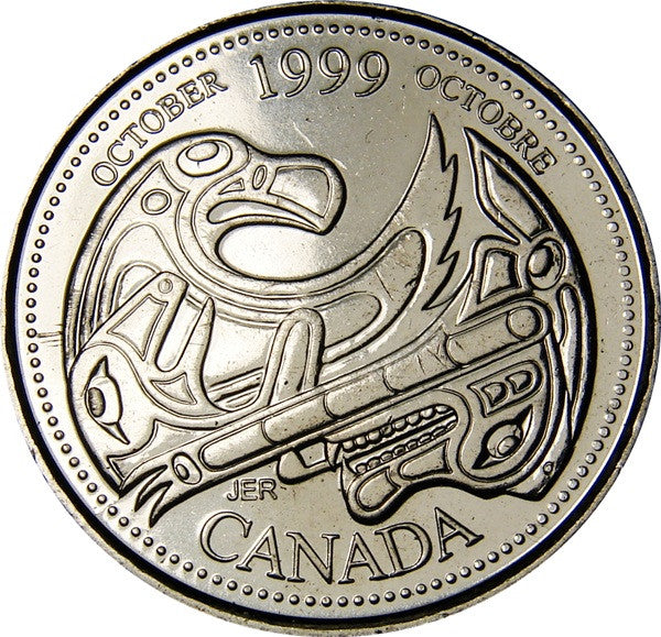 1999 OCTOBER 25-CENT ROLL - A TRIBUTE TO THE FIRST NATION