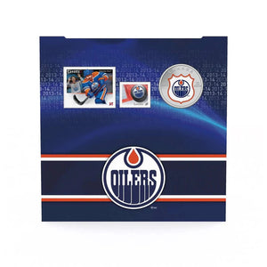 2014 25-CENT NHL COIN AND STAMP GIFT SET EDMONTON OILERS