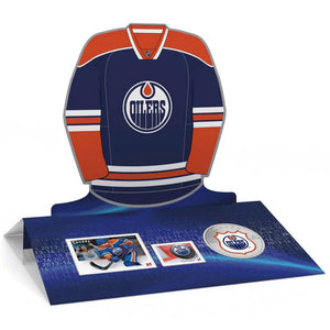 2014 25-CENT NHL COIN AND STAMP GIFT SET EDMONTON OILERS
