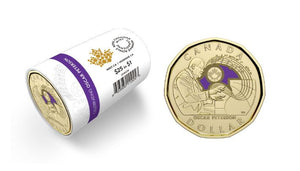 2022 $1 SPECIAL WRAP ROLL COLLECTION CELEBRATING OSCAR PETERSON (COLOURED AND UNCOLOURED)