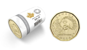 2022 $1 SPECIAL WRAP ROLL COLLECTION CELEBRATING OSCAR PETERSON (COLOURED AND UNCOLOURED)