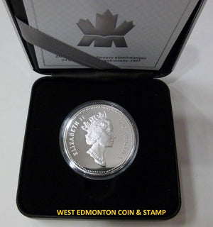 1997 PROOF SILVER DOLLAR WITH FLYING LOON 10TH ANNIVERSARY