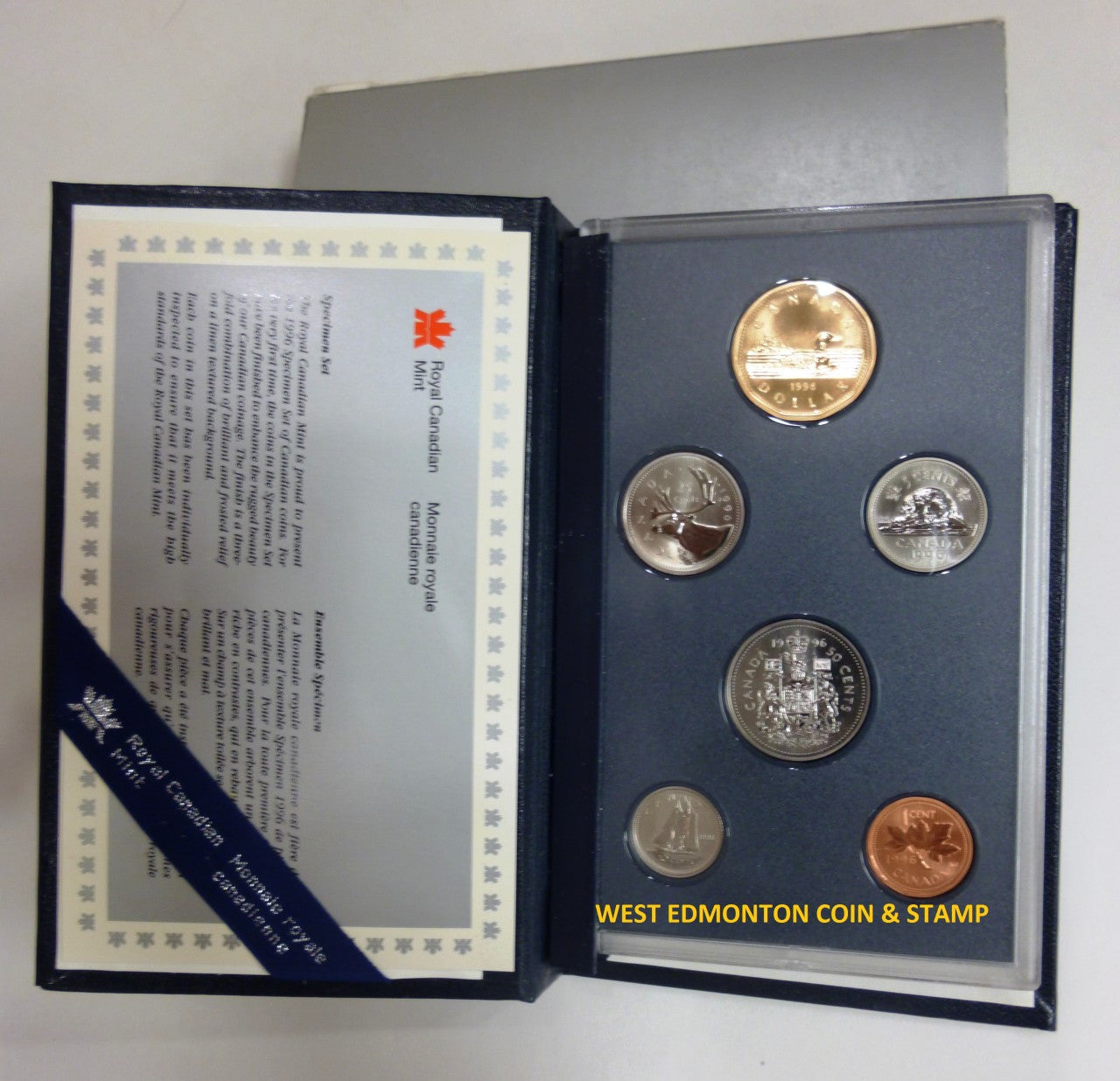 1996 6-COIN SPECIMEN SET