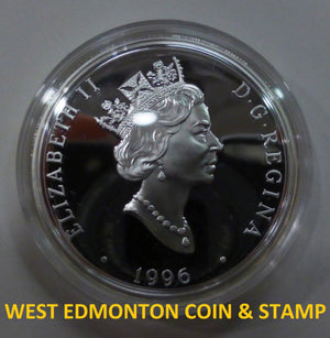 1996 1oz $20 AVRO ARROW FINE SILVER CANADA CF-105 AVIATION COIN