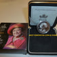 2002 QUEEN ELIZABETH THE QUEEN MOTHER STERLING SILVER COIN