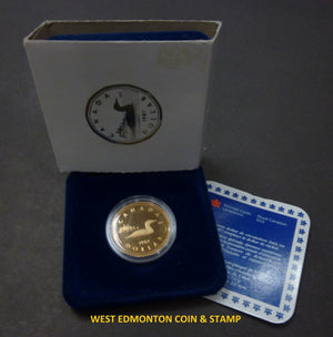 1987 PROOF LOONIE - COMMEMORATES THE FIRST CANADIAN DOLLAR