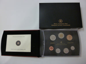 2012 7-COIN SPECIMEN SET - 25TH ANNIVERSARY OF THE LOONIE